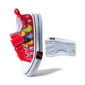 Colorful Dinosaur Kids Sneakers